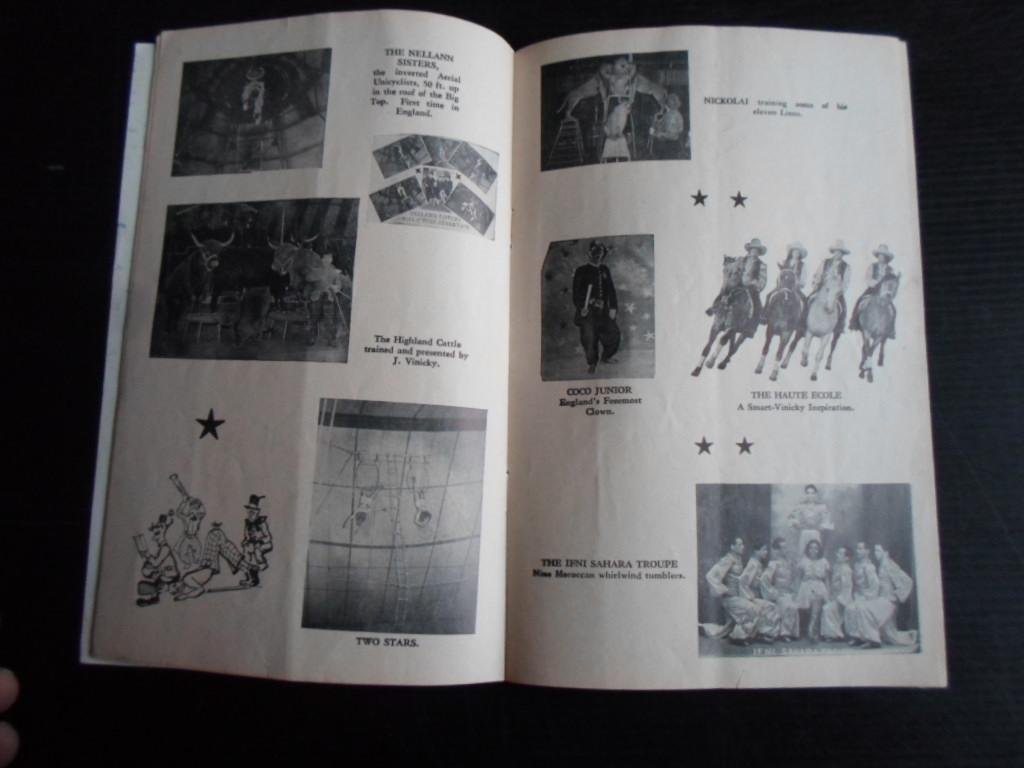 Programmaboekje - Billy Smart’s New World Circus and Menagerie