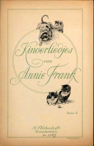 Frank, Annie: - Kinderliedjes van Annie Frank. Serie 2
