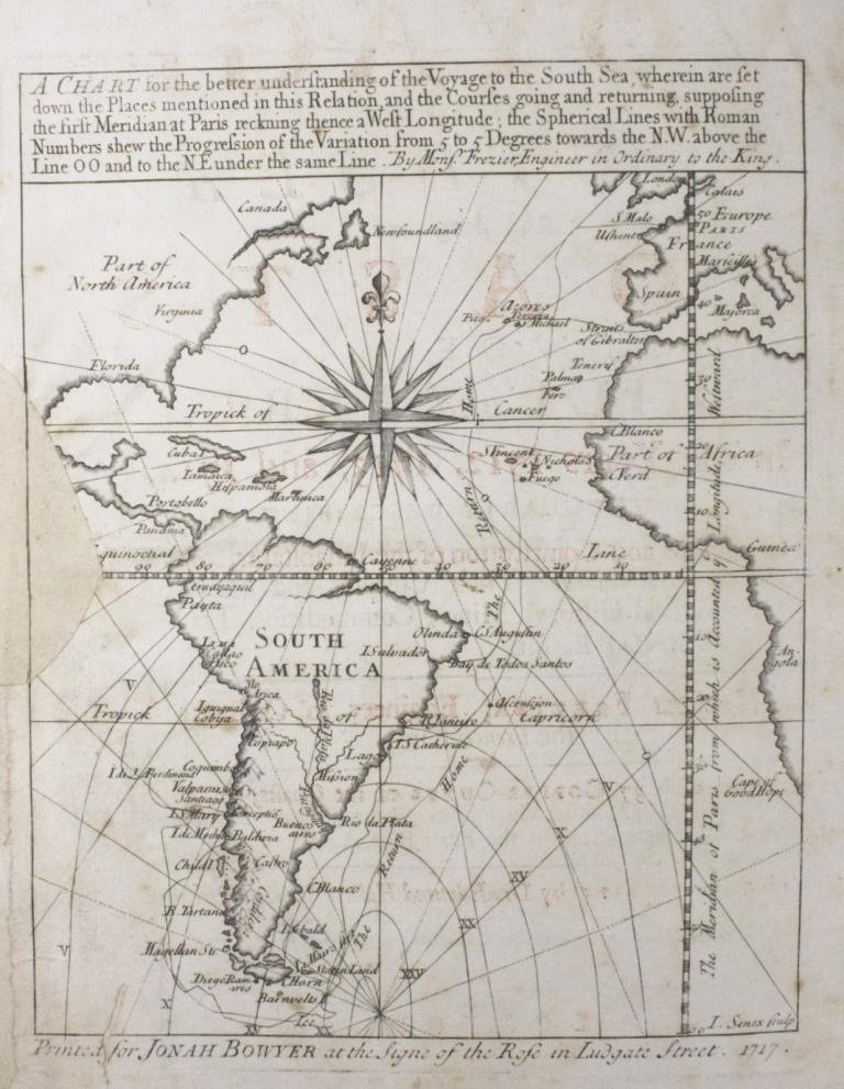 Frezier, Amadee Francois - A Voyage to the South-Sea, and Along the Coasts of Chili and Peru, in the Years 1712, 1713, and 1714