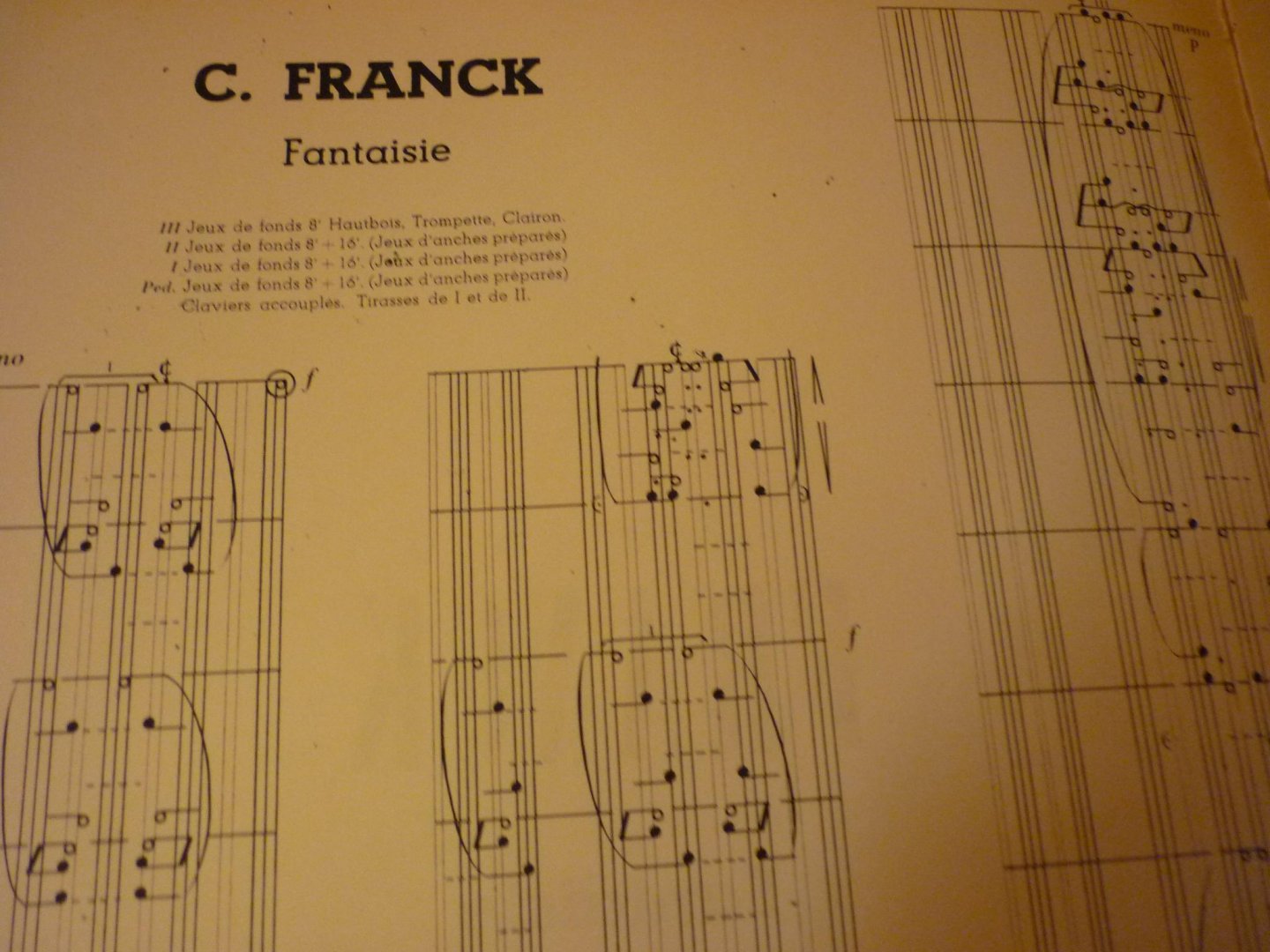 Franck; César (1822 – 1890) - Fantaisie A maj. (KLavarskribo)