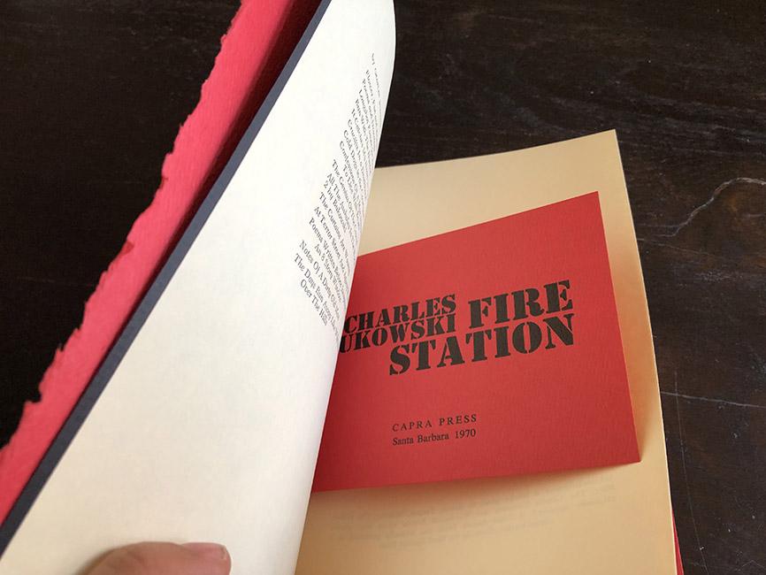 Charles Bukowski - Fire Station
