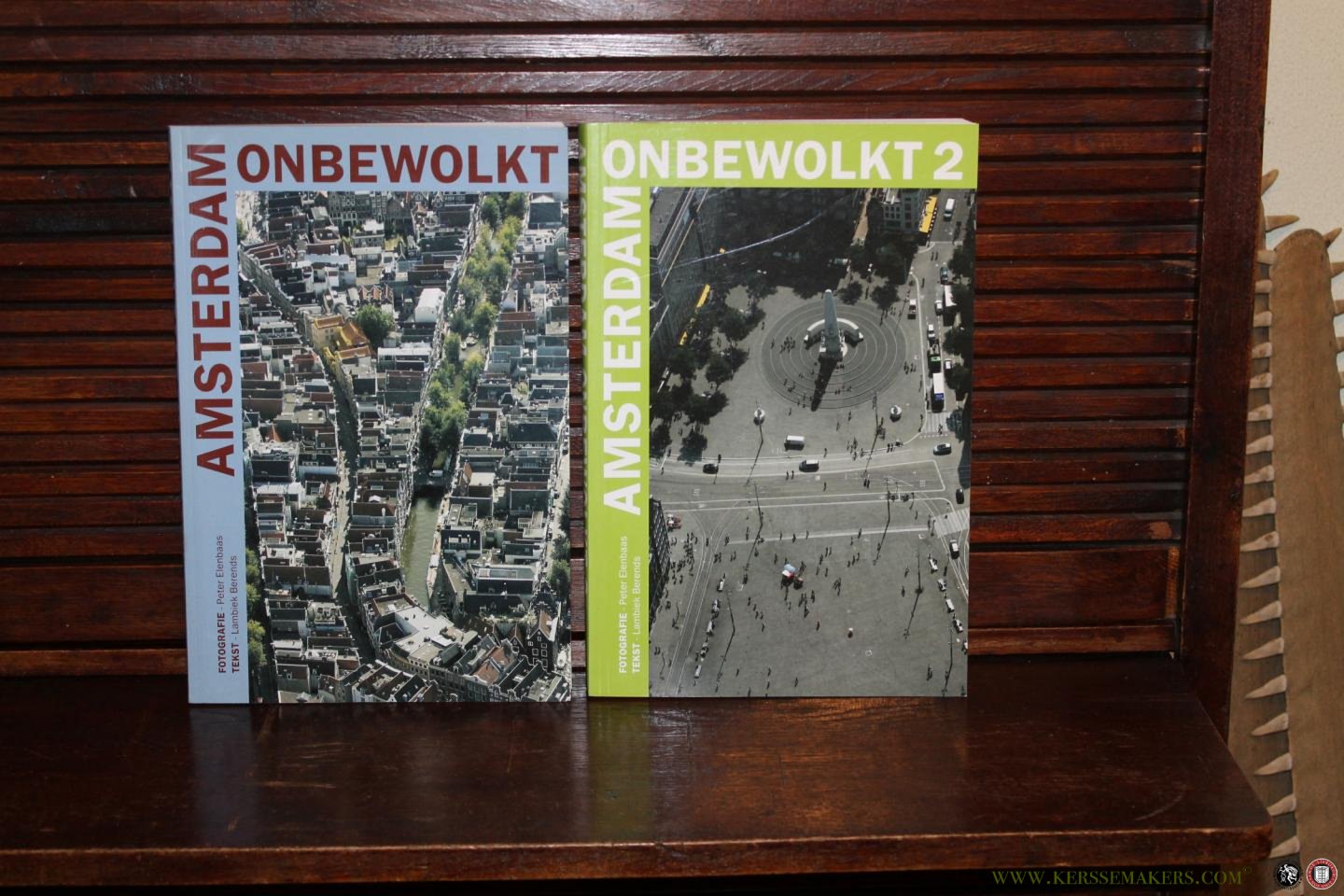 BERENDS, Lambiek (tekst) / ELENBAAS, Peter (fotografie) - Amsterdam onbewolkt 1 en 2