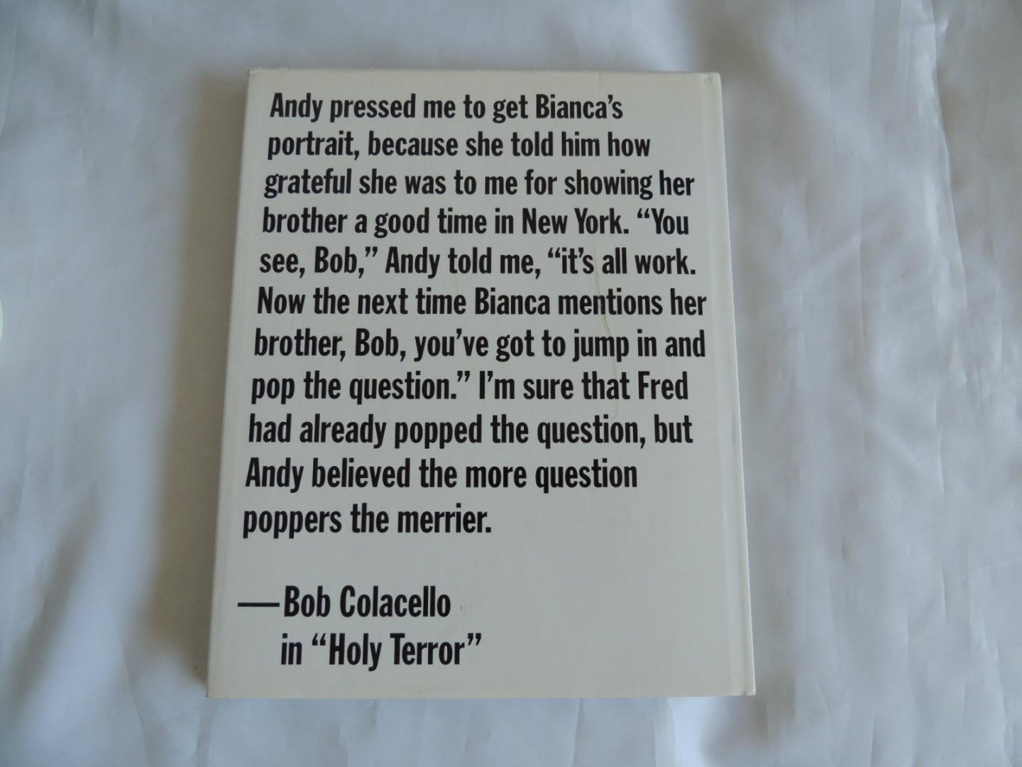 Andy Warhol, essay by Bob Colacello - Andy Warhol Headshots  drawings and paintings
