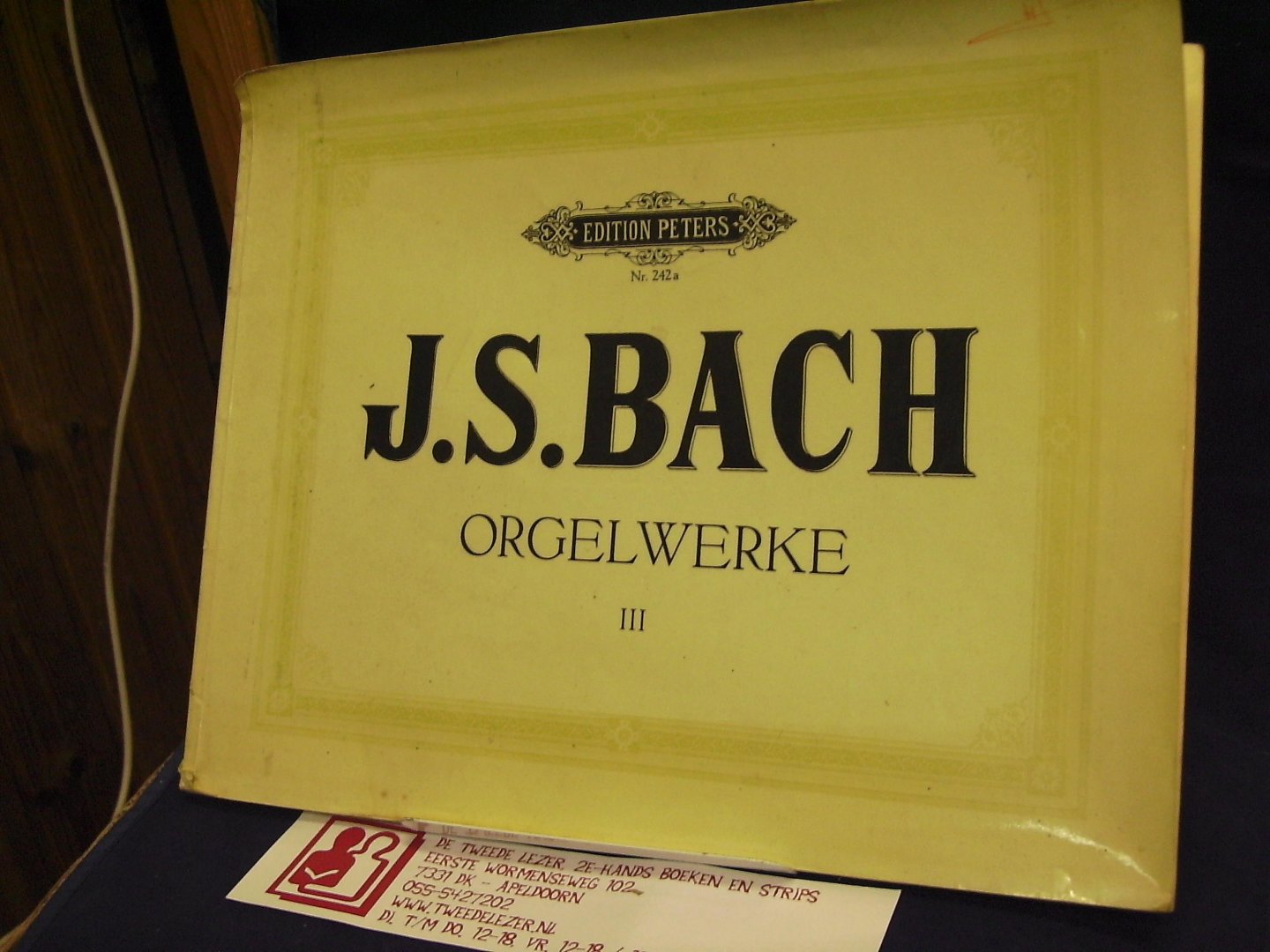 Griepenkerl, Friedrich Conrad und Ferdinand Roitzsch - Johan Sebastian Bach's  Compositionen fürdie Orgel III : Kritisch-korrecte Ausgabe von F.C. Griepenkerl und F. Roitzsch neu durchgesehen von Hermann Keller.