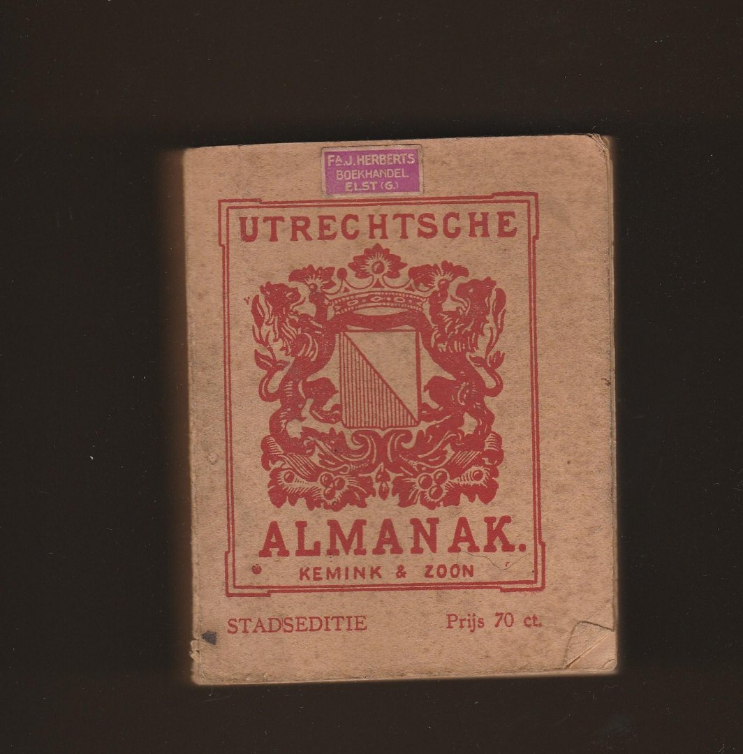  - Utrechtsche Almanak voor het jaar 1950