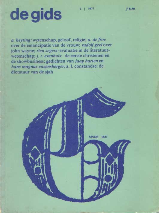 Constandse, H. Mulisch e.a. (redactie), A.L. - De Gids. Algemeen Cultureel Maandblad. Honderdveertigste jaargang, 1977 no. 2