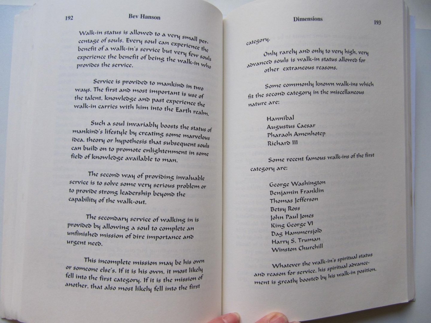 Ben Hanson - Dimensions - a spiritual adventure of epic proportions