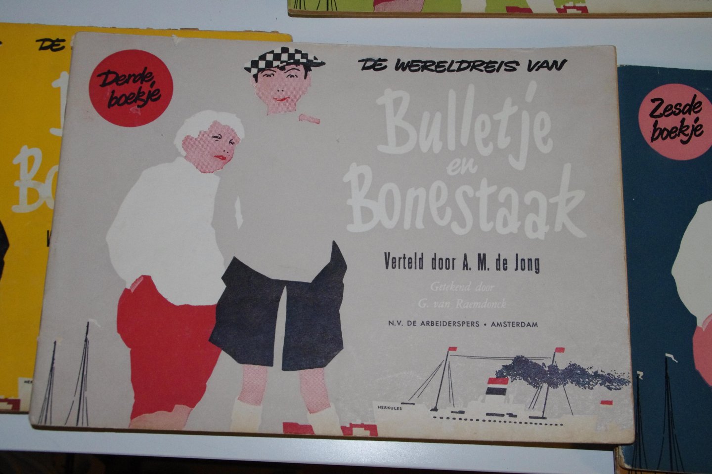 A. M. de Jong - De wereldteis van Buletje Bonestaak- 6 delen