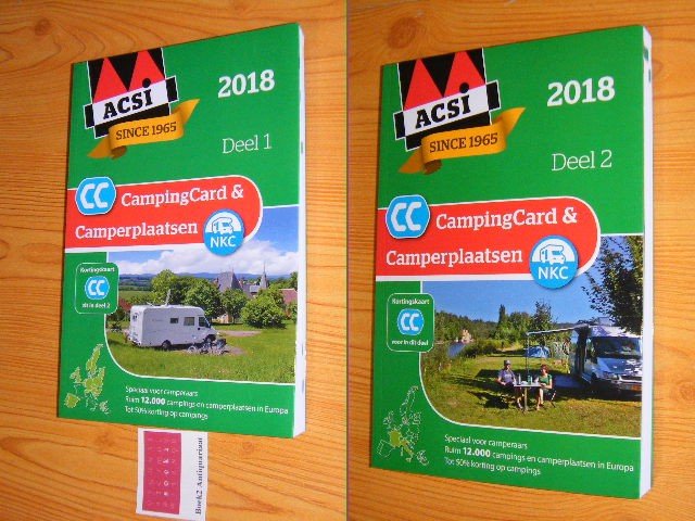 Saat, Thijs (hoofdredactie) - ACSI CampingCard en Camperplaatsen 2018 - Deel 1 en Deel 2