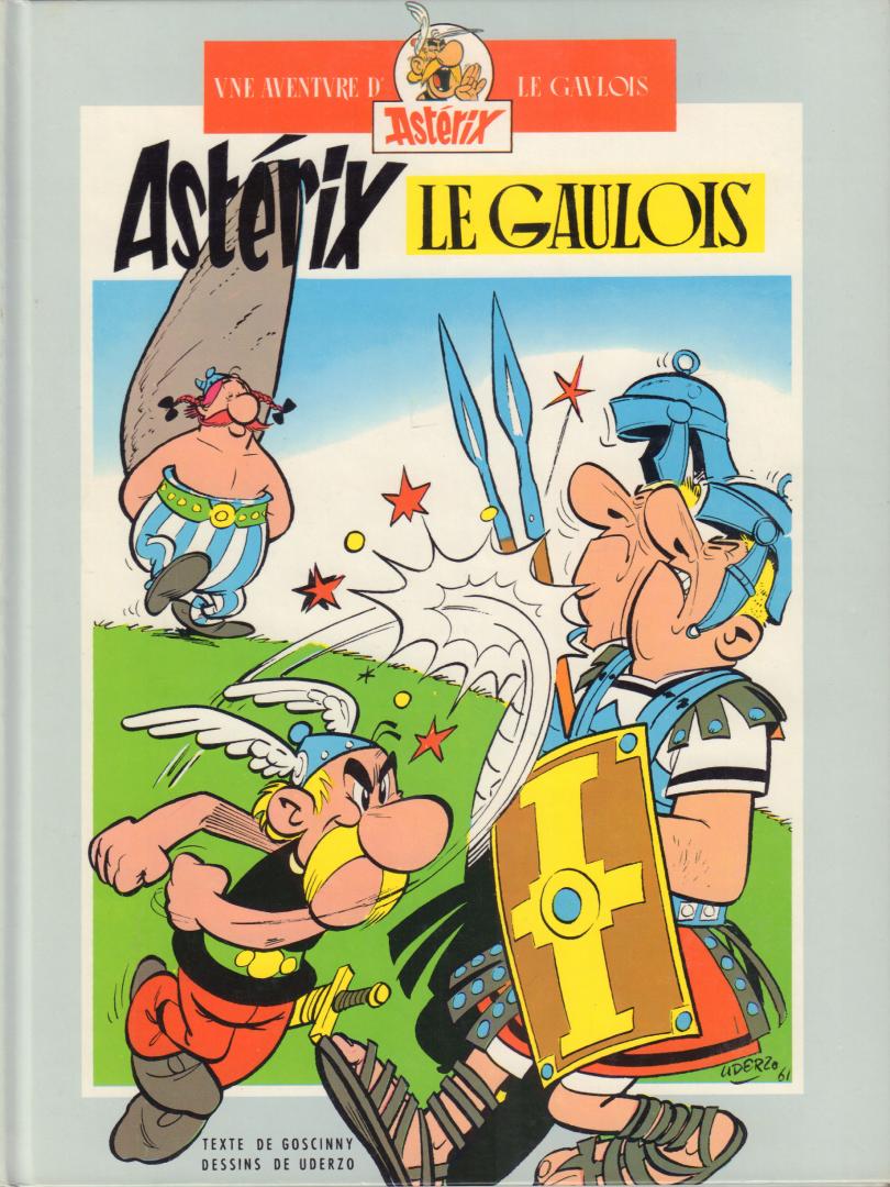 Goscinny / Uderzo - Asterix 01 : Asterix Le Gaulois / La Serpe d'Or, France Loisirs Album Double, hardcover, gave staat