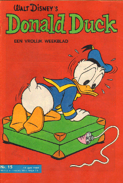 Disney, Walt - Donald Duck 1969 nr. 15 , 12 april , Een Vrolijk Weekblad,  goede staat