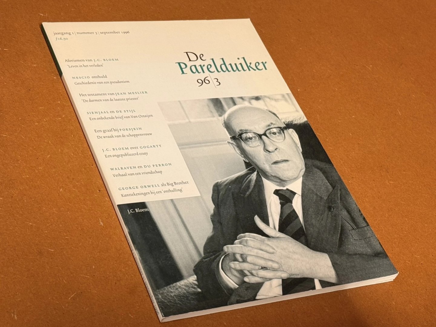 redactie - De Parelduiker jaargang 1 nummer 3 september 1996 (Nescio)
