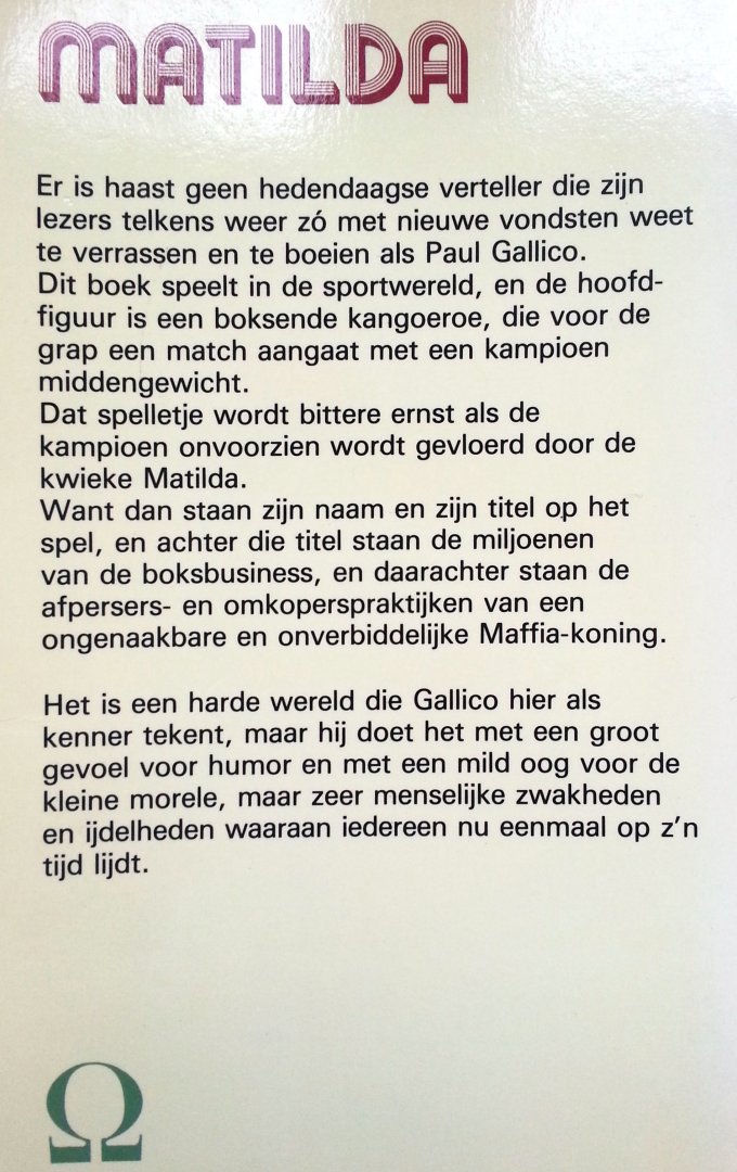 Gallico, Paul - Matilda