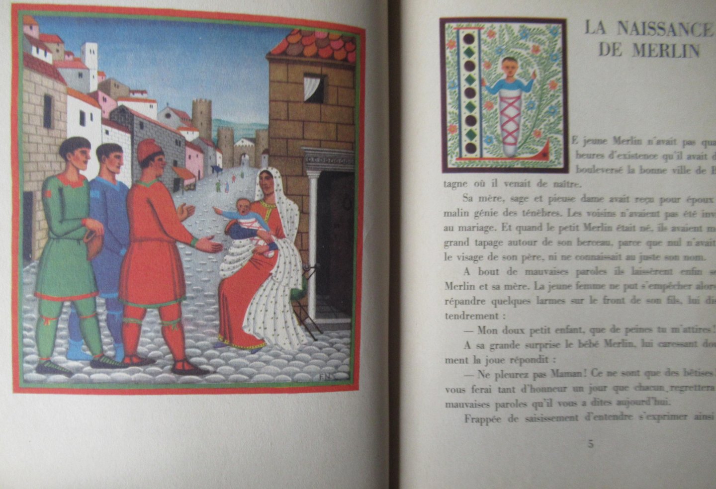 Sylvain, Claude - Contes et Légendes ou Roi Artus L'enfance du Merlin