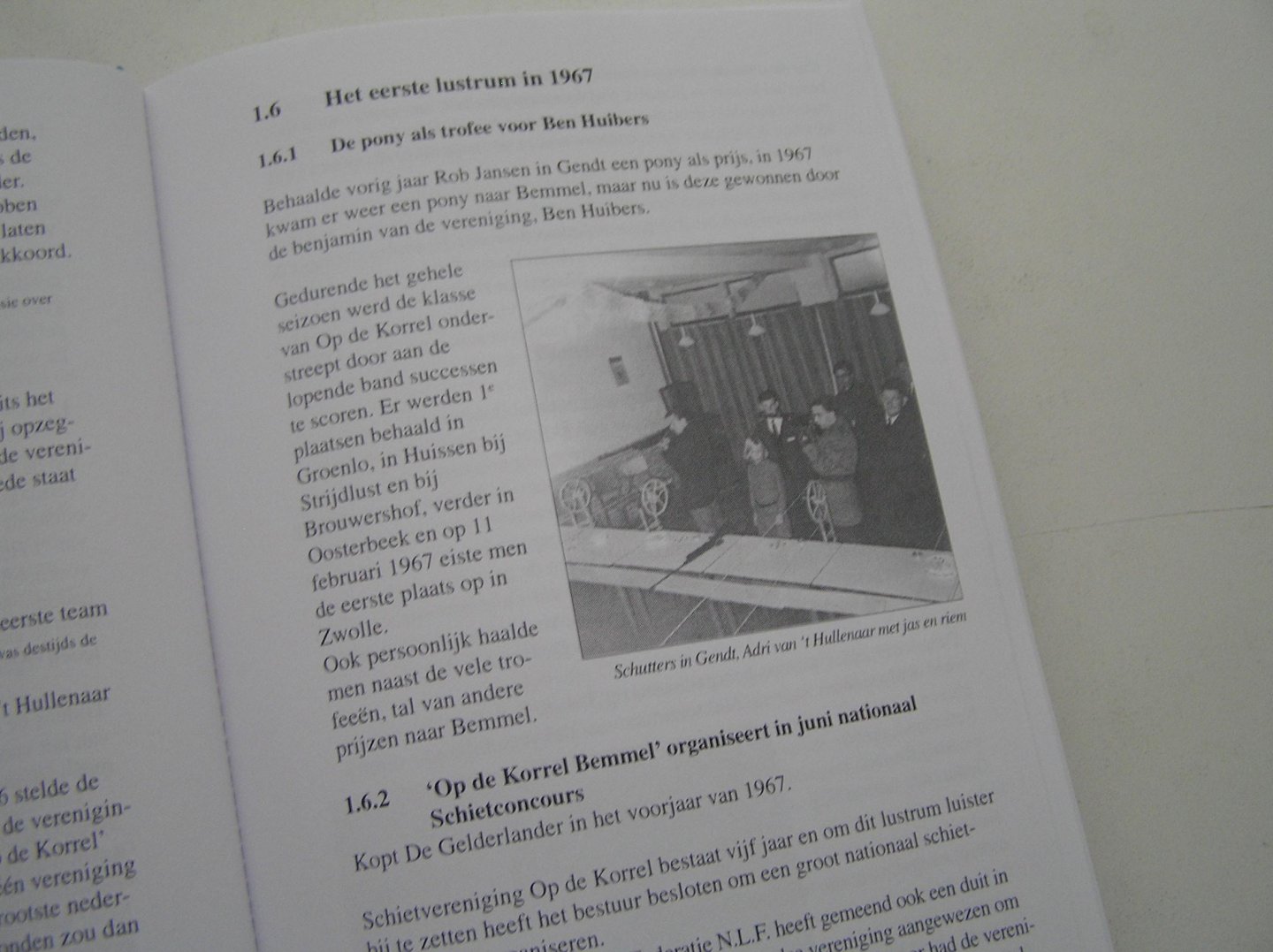 Rensen G.R. Henk ( samensteller) - S.V. op de korrel Bemmel 1962-2002   40 jaar historie  schietsportvereniging