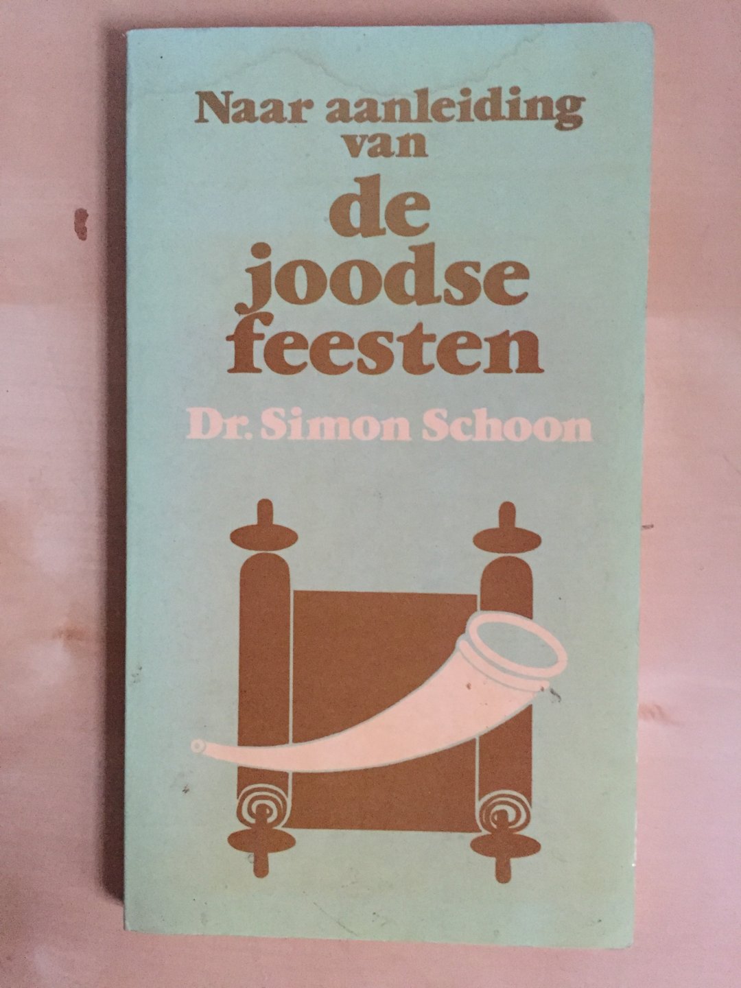Schoon, Dr. Simon - Naar aanleiding van de joodse feesten