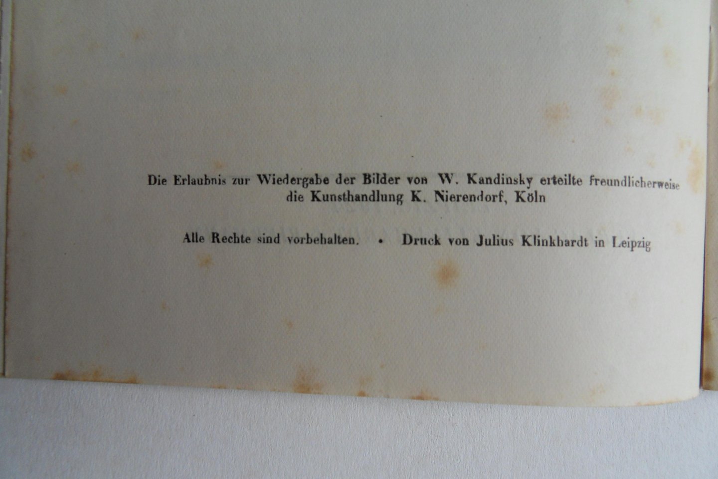 Grohmann, Will. - Wassily Kandinsky. [ uitgave in de serie Junge Kunst, no. 42 ].