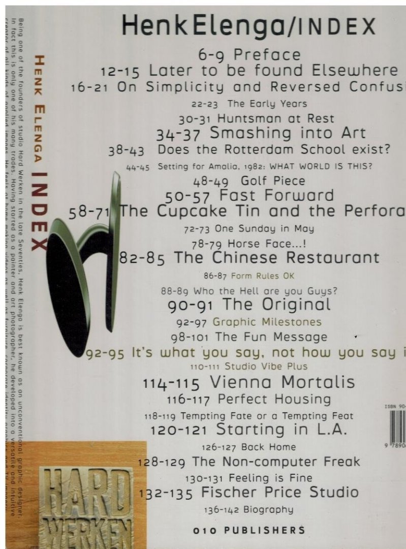 Hinte, Ed van - Henk Elenga Index