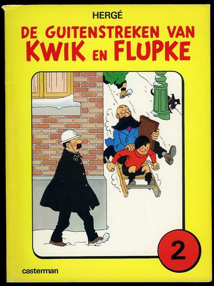 Hergé - De guitenstreken van Kwik en Flupke. Deel 1 t/m 4