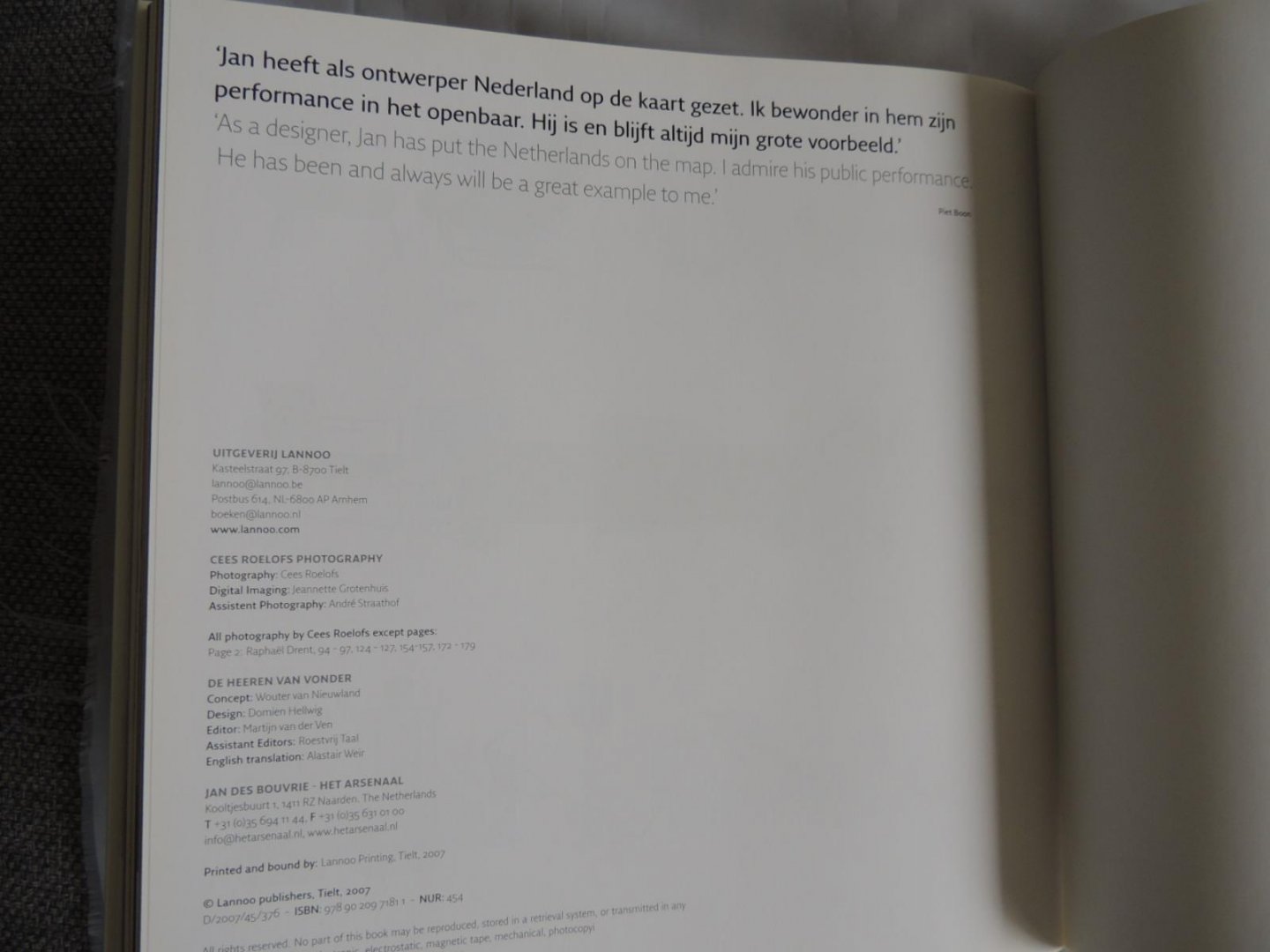 Ven, Martijn van der +++ Bouvrie, Jan des - wessel gerard - Jan des Bouvrie leren kijken / learning to look  +++ at home with Monique & Jan des Bouvrie  +++ Jan des Bouvrie interieuradviesboek