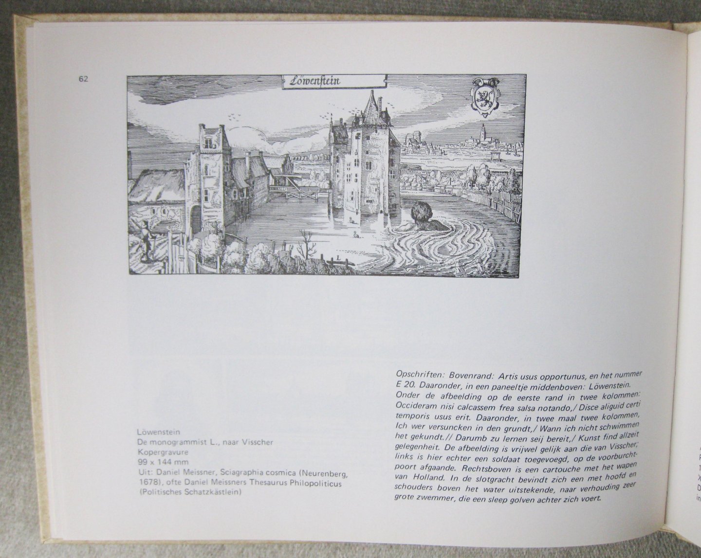 Makken, B. - Het slot Loevestein  -  De iconografie van het slot Loevestein