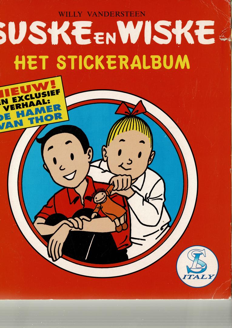 Vandersteen,Willy - Suske en Wiske het stickeralbum