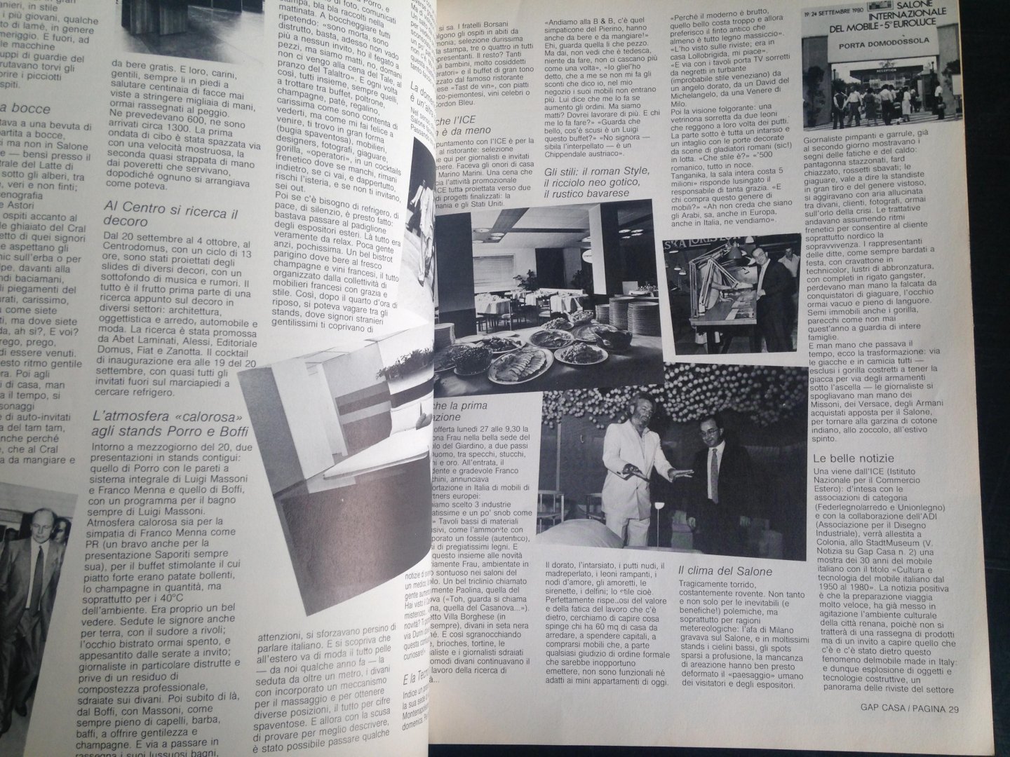  - GAP, Casa Speciale Salone
