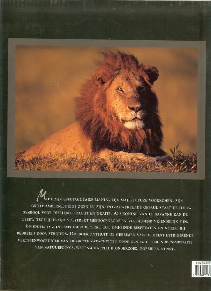 Denis-Huot Christine en Michel .. Met prachtige kleuren foto's  een boek om uren in tegrasduinen - De leeuw: koning van de savanne