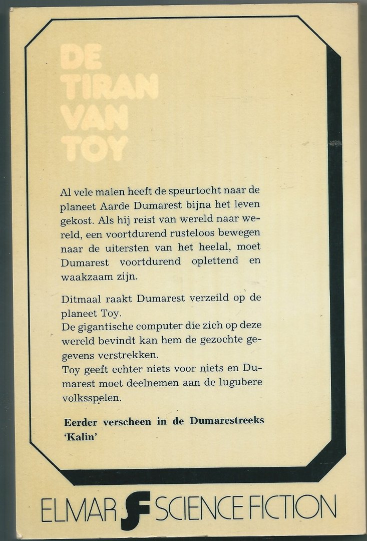 Tubb, E.C - Kalin/Derai/Gath/De tiran van Toy