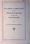 Feuilletau de Bruyn, Dr. W.K.H. - Het politieke en militaire beleid van de Nederlandsche Regeering ten aanzien van Nederlandsch-Indië Feuilletau de Bruyn, Dr. W.K.H. - Het politieke en militaire beleid van de Nederlandsche Regeering ten aanzien van Nederlandsch-Indië