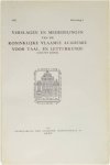 Ger Schmook Sr. Dr. S.A.P.J.H. Iansen R. Foncke - Verslagen en Mededelingen van de Koninklijke Vlaamse Academie voor Taal- en Letterkunde (nieuwe reeks) Aflevering 2