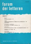 Vroomen, W. De e.a. (redactie) - forum der letteren, jaargang 15, nummer 4, december 1974