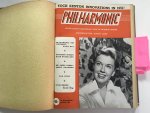 n.n - Philarmonic- Tijdschrift ingebonden Jan 1951 - Aug 1952 (20 nummers)