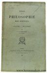 Freycinet, C. de. - Essais sur la Philosophie des Sciences. Analyse. Mécanique. [1st. ed.].