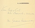 Aalbersberg, G. - Verzen -- gesigneerd exemplaar