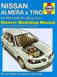 Gill , Peter T. [ ISBN 9781844256129 ] 0718 - Nissan Almera and Tino Petrol Service . ( Feb 2000 tot 3007 (V tot 56 reg) Petrol . Openers Workshop Manual step-by-step maintenance and repair .
