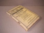 Gross, Alexander - Geographers' Six Inch Map of Central London with Postal Districts Clear and Up-to-Date Parking Places and Garages One-Way Streets Main Routes out of London House Numbers also Places of Interest and Underground Railways Indexed. [with] Full Ind...