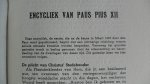 Paus Pius XII - Een woord van Paus Pius XII over de internationale verhoudingen
