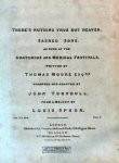 Spohr, Louis: - There`s nothing true but heaven, sacred song, as sung at the Oratorios and Musical Festivals, written by Thomas Moore. Arranged and adapted by John Turnbull, from a melody by Louis Spohr