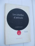 Alexandre, Victor - Les échelles d'attitude.