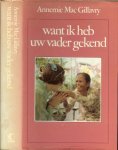 Mac Gillavry, Annemie Omslagfoto Edward Mac Gillavry - Want ik heb uw vader gekend