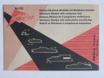 Folder - Kaart van Busch Plastic, West Germany, modelbootjes
