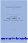 R. Newhauser, I. P. Bejczy; - Supplement to Morton W. Bloomfield et al., 'Incipits of Latin Works on the Virtues and Vices, 1100-1500 A.D.' ,