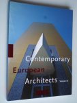 Jodidio, Philip - Contemporary European Architects, Vol III