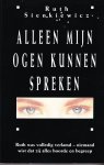 Ruth Sienkiewicz-Mercer - Alleen mijn ogen kunnen spreken