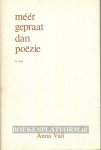 Vali, Anna - Meer gepraat dan poezie