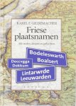 K.F. Gildemacher, K.F. Gildemacher - Friese plaatsnamen