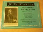 Stanley; John (1713 - 1786) - Voluntaries for the Organ - Volume II; A Facsimile Reproduction of the Eighteenth-Century Edition of Thirty Voluntaries