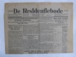 Oorlogskrant - De Residentiebode, Den Haag Oorlogskrant - De Residentiebode, Den Haag