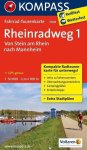  - Kompass FTK7008 Rheinradweg 1, Von Stein am Rhein nach Mannheim
